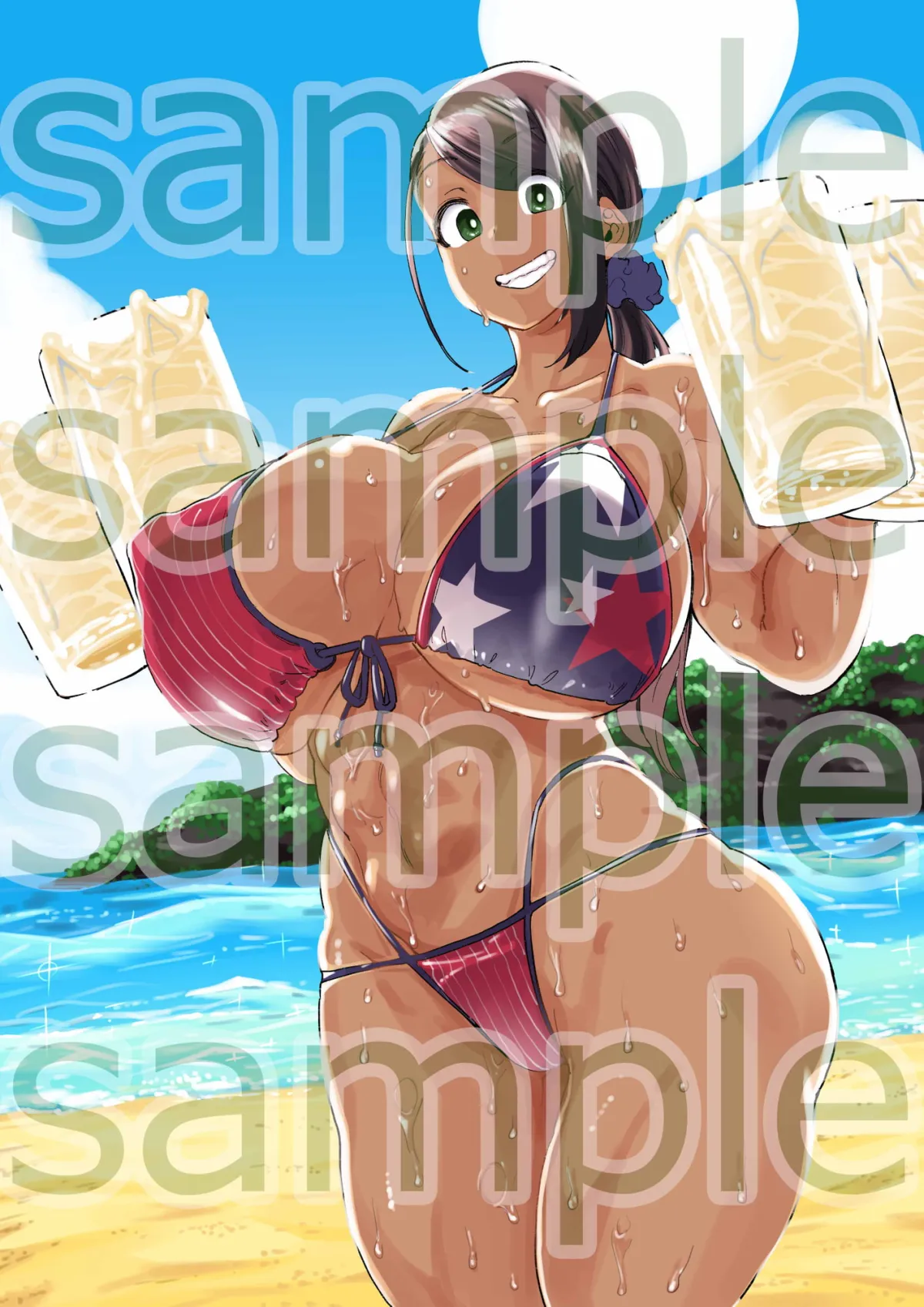 【秋野かえで×ザーメンゲップ】軍曹のザーメンパラダイス! さま～ばゲェェェェェップ!しょんっ!!