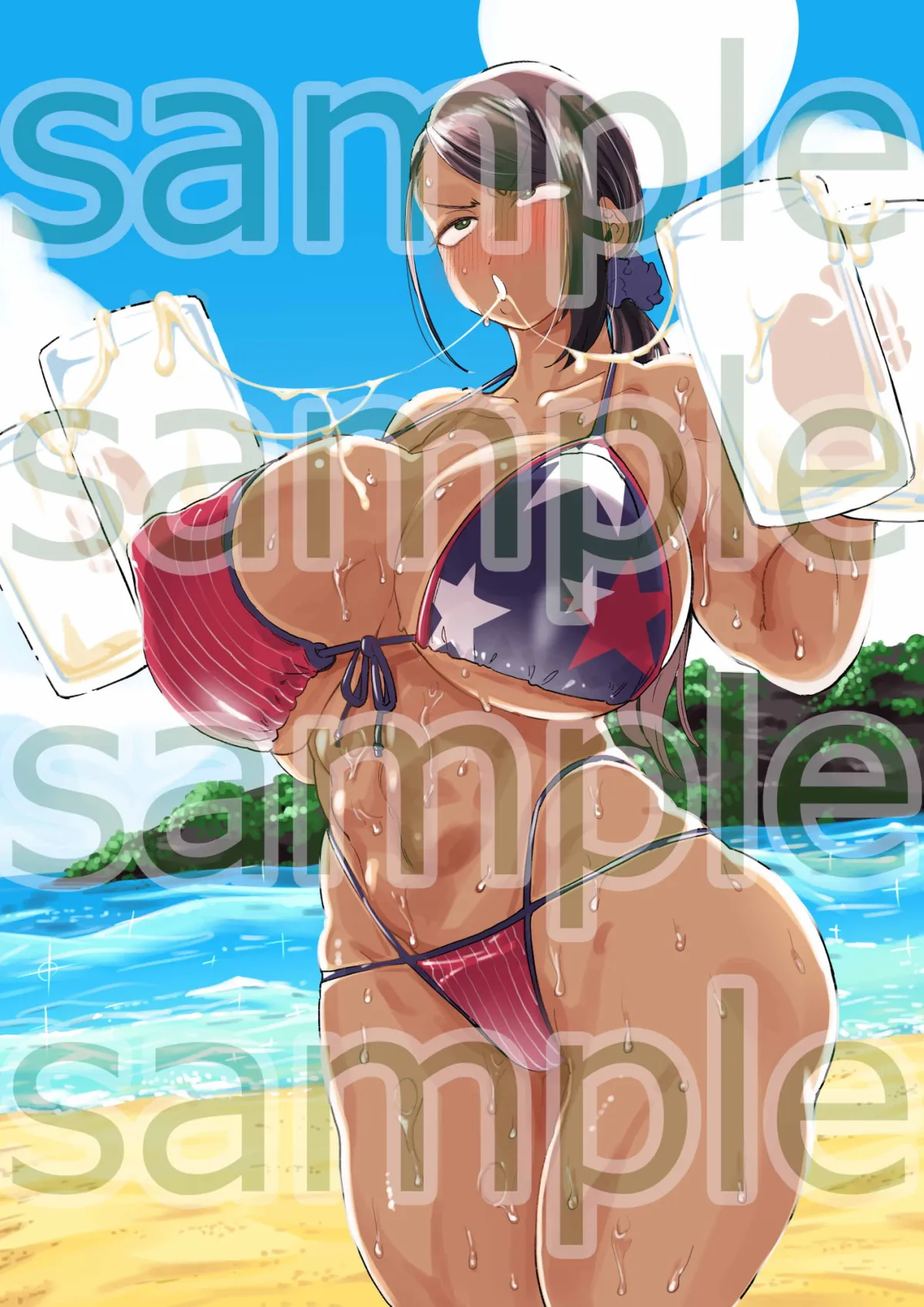 【秋野かえで×ザーメンゲップ】軍曹のザーメンパラダイス! さま～ばゲェェェェェップ!しょんっ!!