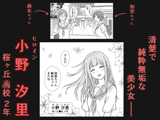 【JK強制AV出演】清楚系ヒロイン狩り