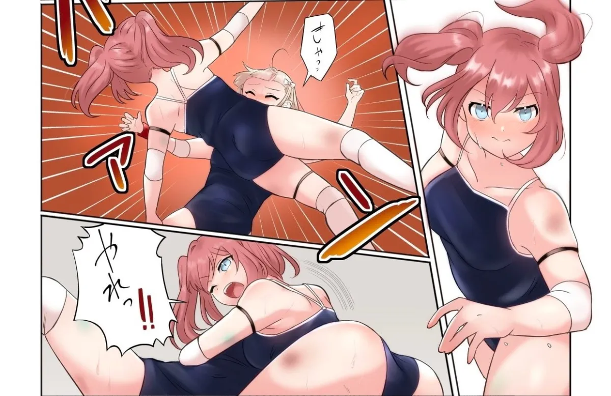 【キャットファイト】学校で女子プロレス! 全員失神失禁 バトルロイヤルデスマッチ編