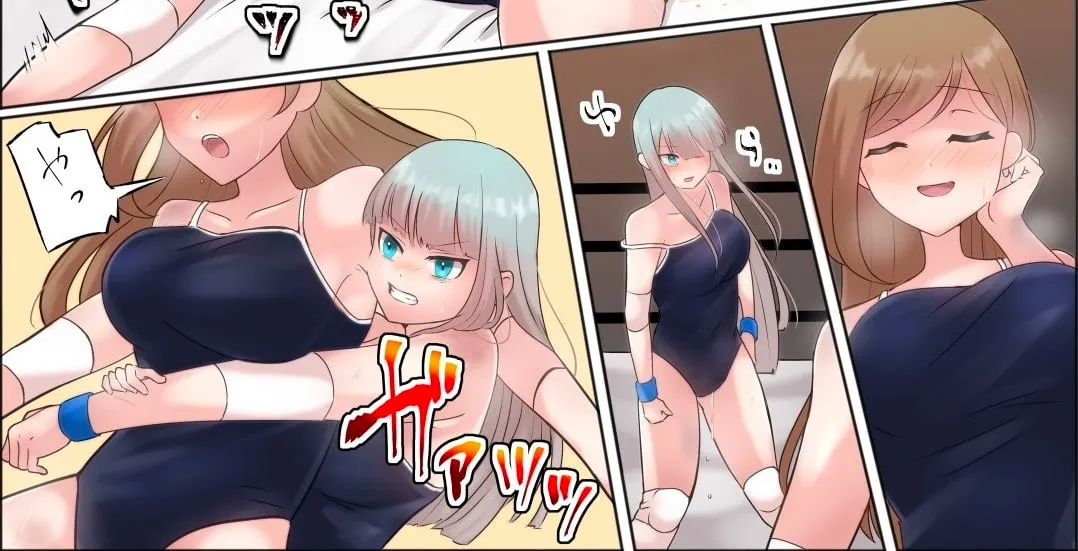 【キャットファイト】学校で女子プロレス! 全員失神失禁 バトルロイヤルデスマッチ編