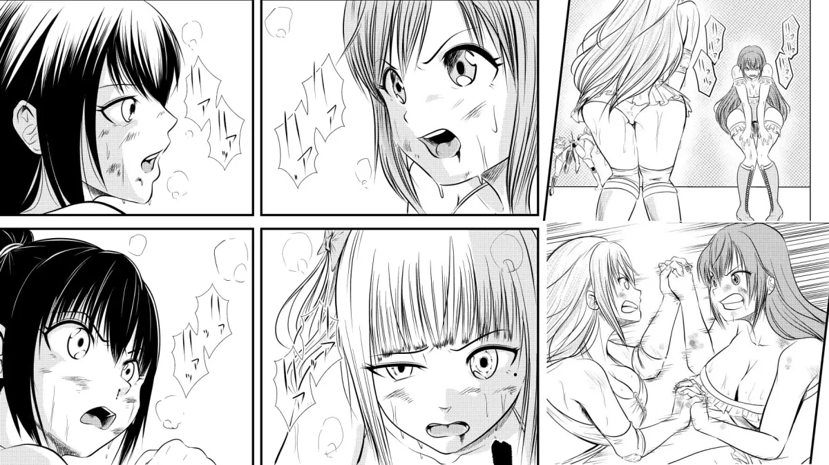 【キャットファイト】学校で女子プロレス! 全員失神失禁 バトルロイヤルデスマッチ編