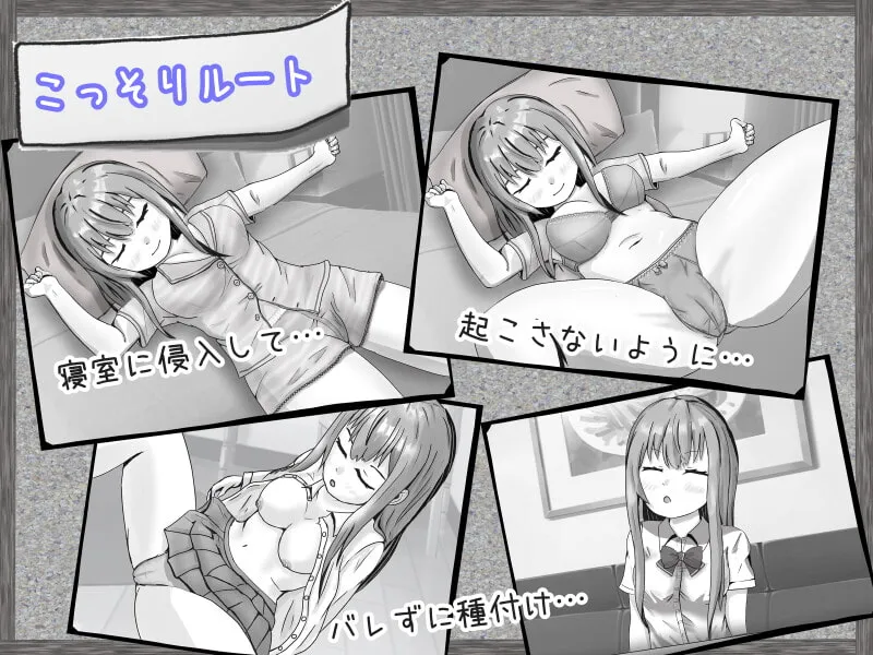 【JK純愛・孕ませ・睡眠姦エロRPG】無気力社会人と受験生 【JK純愛・孕ませ・睡眠姦エロRPG】無気力社会人と受験生