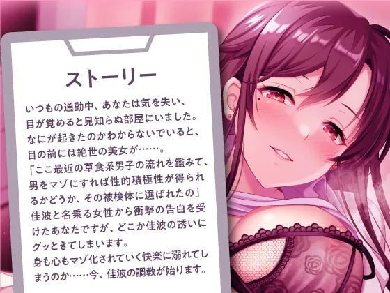 【CV:秋野かえで】マゾの才能開花させませんか?-爆乳女医の背徳煽り×寸止めプレイのS責めトレーニング-