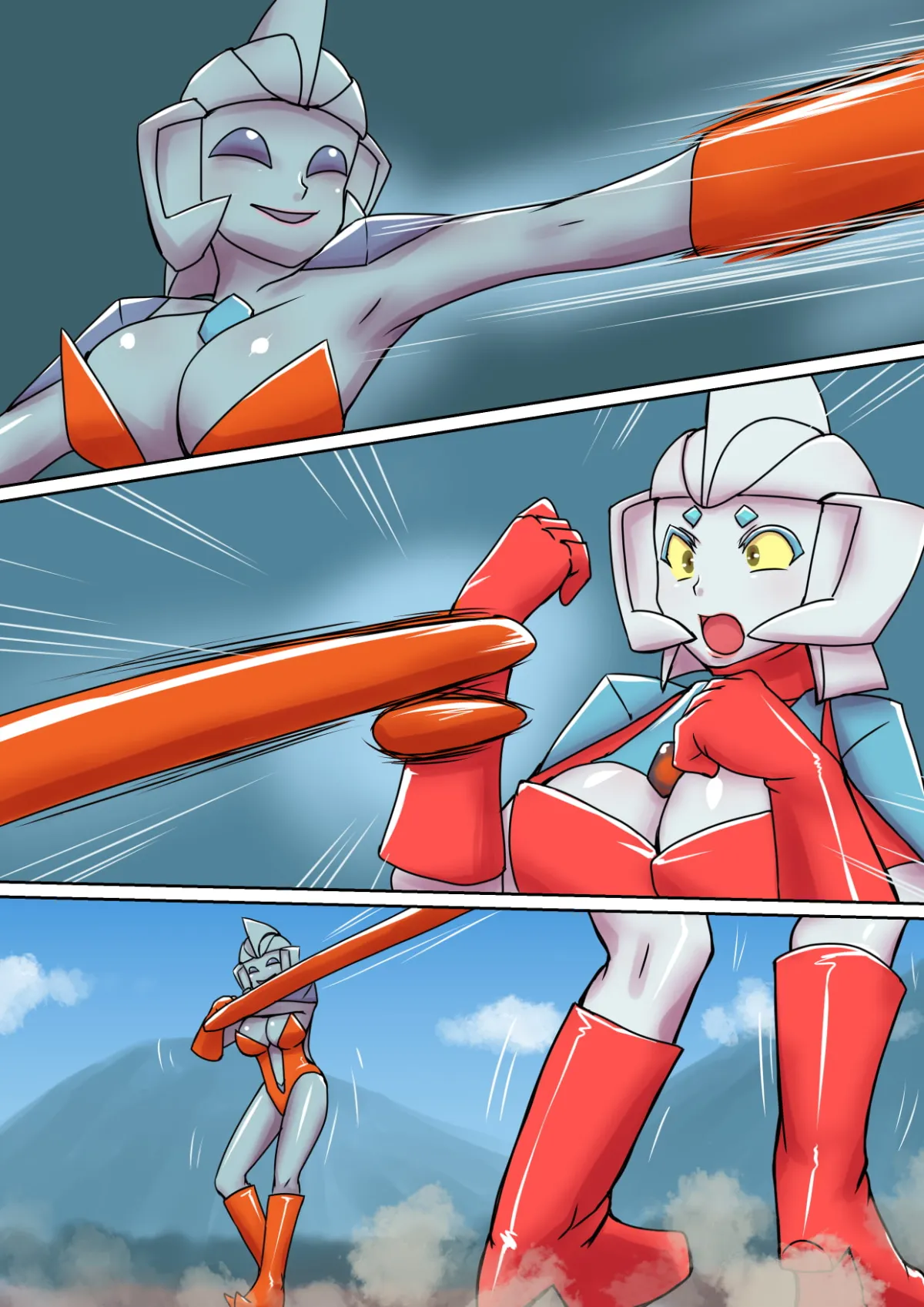 【ウルトラマン系ヒロピン】特撮ヒロインシリーズ ラスティ・コメット第5話「ラスティ・コメットVSラスティ・コメット」 【ウルトラマン系ヒロピン】特撮ヒロインシリーズ ラスティ・コメット第5話「ラスティ・コメットVSラスティ・コメット」