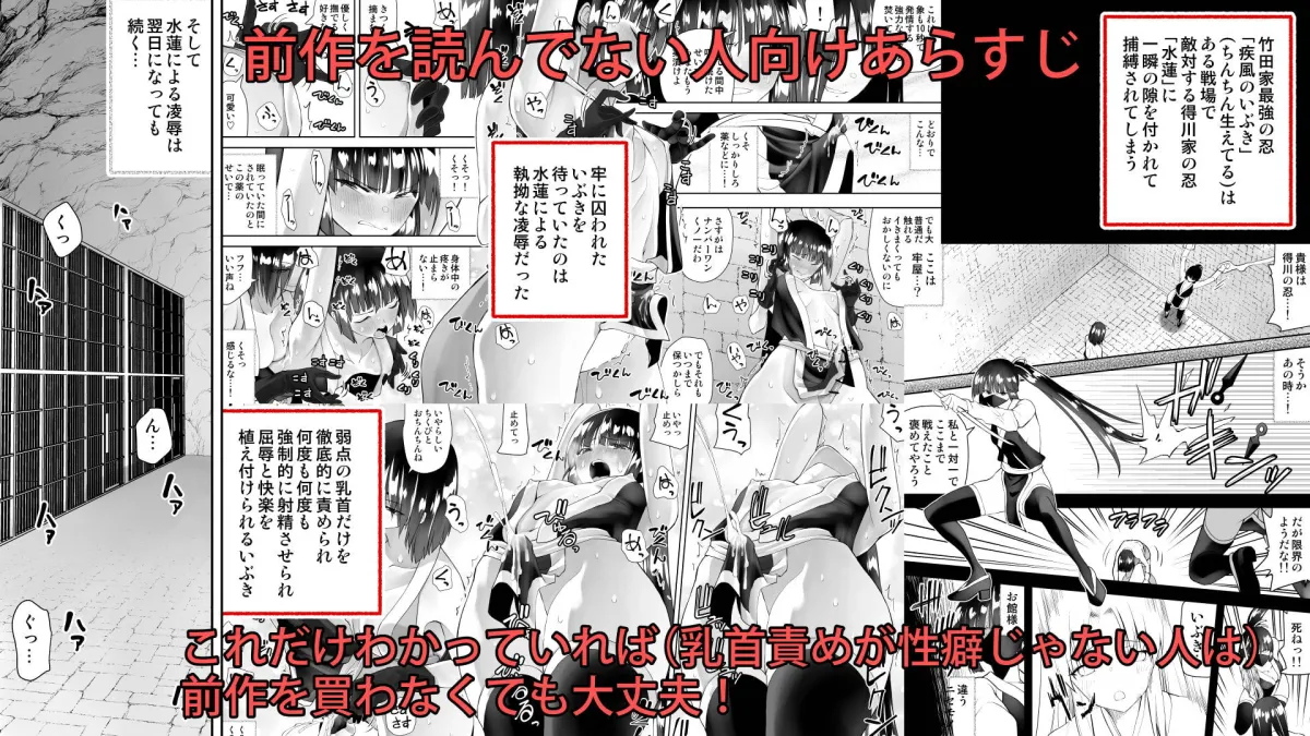 【ふたなりくノ一緊縛凌辱】くのいちん弐 【ふたなりくノ一緊縛凌辱】くのいちん弐