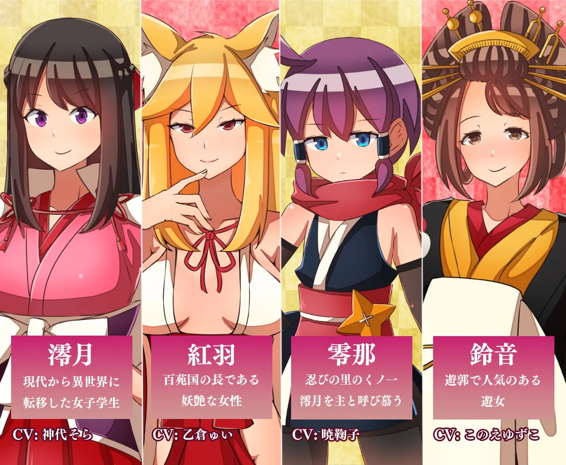 【異世界転生和風エロRPG】異世界鬼譚 快楽に堕ちる少女澪月