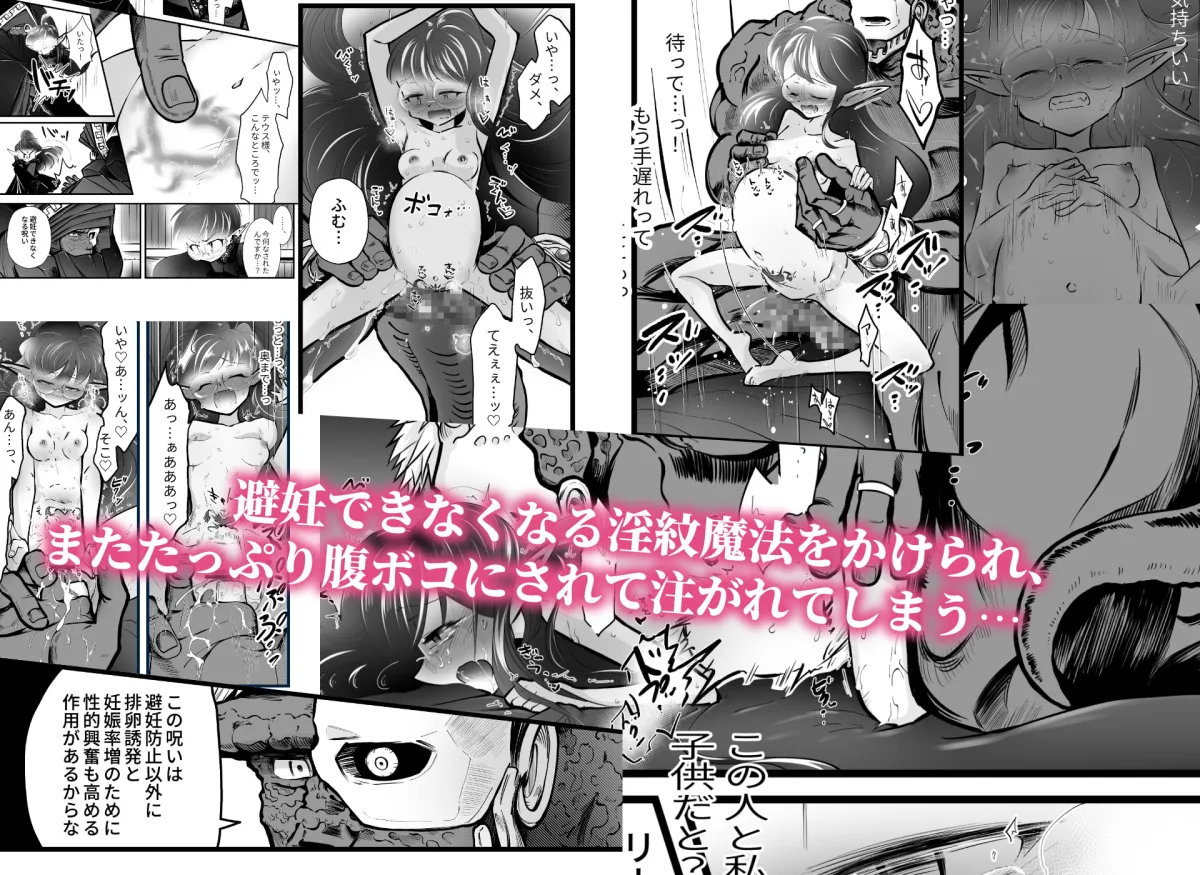 【エルフ 体格差異種姦孕ませ】同族殺しだけど幸せになります (中) 【エルフ 体格差異種姦孕ませ】同族殺しだけど幸せになります (中)