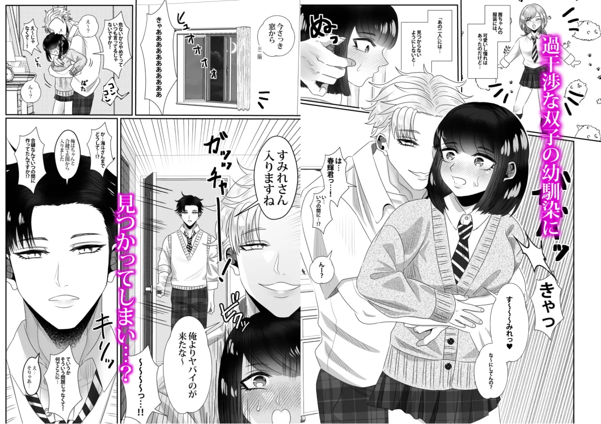 【ヤンデレ双子×JK 逆ハーレム】双子幼馴染の執着溺愛日記 【ヤンデレ双子×JK 逆ハーレム】双子幼馴染の執着溺愛日記