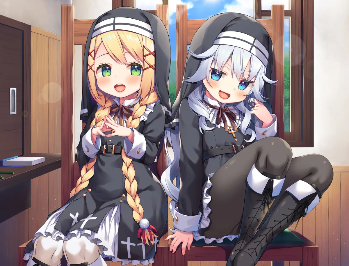 【奏谷しはる＆佐倉江美×メスガキ＆ロリママ】【Wメスガキ耳舐め】えっちな教会懺悔室～メスガキカテリナちゃんとバブみ美幼女エリーちゃん～【麻の葉】