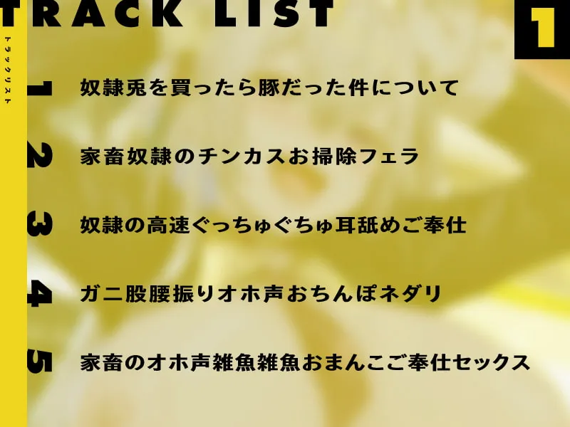 ブタ声上げながら下品にチンポへ媚びる奴隷バニーガールを躾けるお話【CV.高梨はなみ/KU100】【oekakizuki】 ブタ声上げながら下品にチンポへ媚びる奴隷バニーガールを躾けるお話【CV.高梨はなみ/KU100】【oekakizuki】