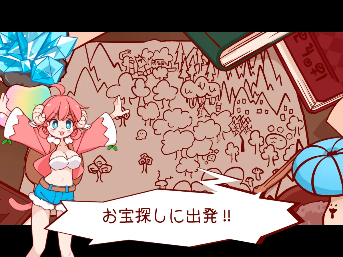 【ウサミミ魔女っ娘エロシューティングゲーム】パンミミのトレジャーハント