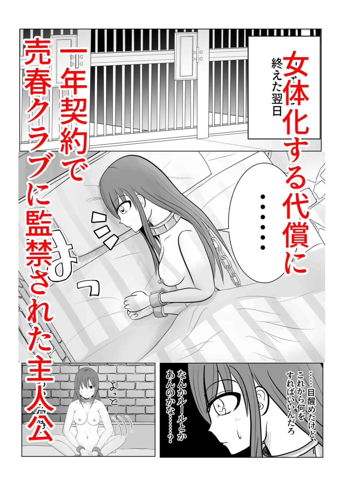 【女体化TSF】TS娘監禁中。-TSをする。性奴隷になる。2- 【女体化TSF】TS娘監禁中。-TSをする。性奴隷になる。2-