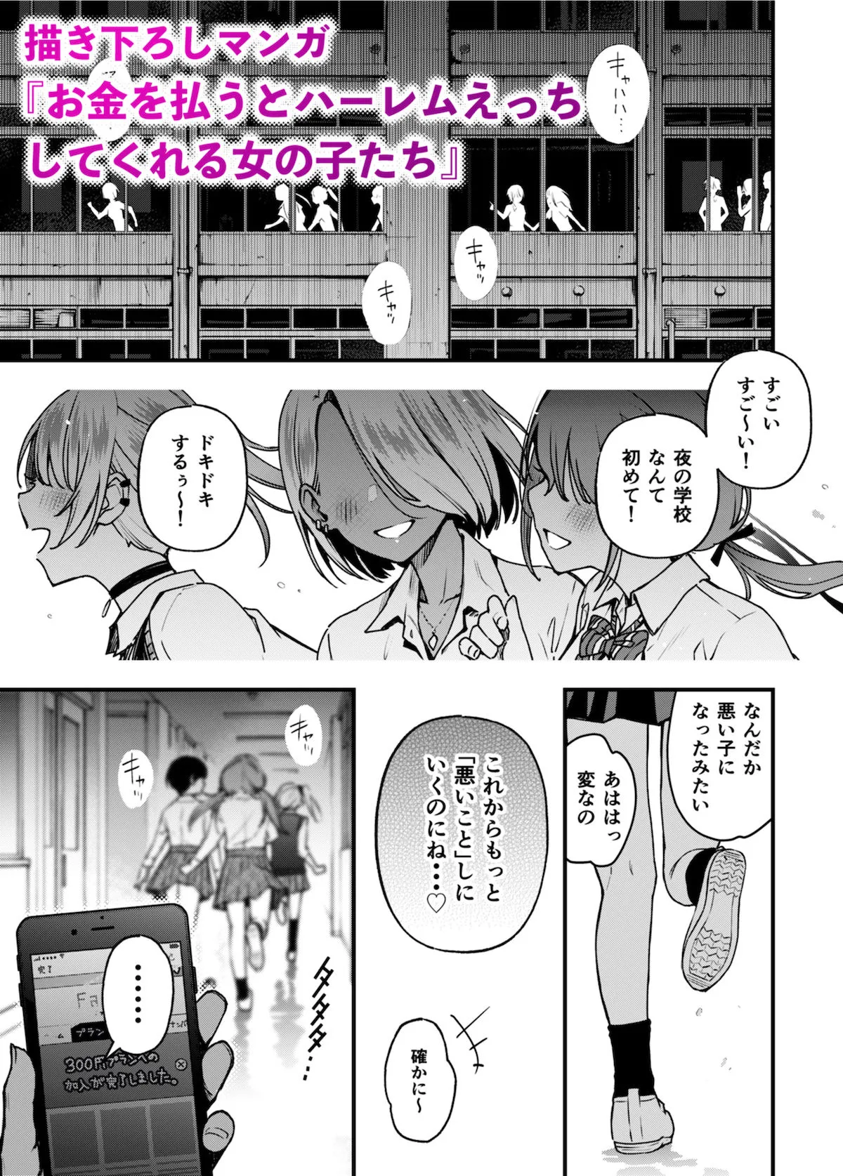 【援交JK】＃有料少女3【高額支援版】～お金を払うと××してくれる女の子～