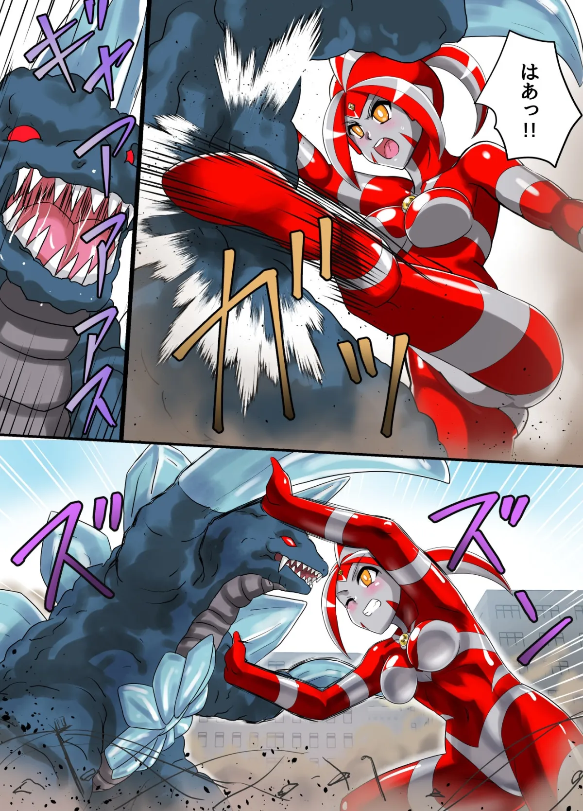 【巨大変身ヒロイン ヒロピンふたなりキャットファイト】アルティメットレナ 第5話 謎の少女は私のクローン!? 【巨大変身ヒロイン ヒロピンふたなりキャットファイト】アルティメットレナ 第5話 謎の少女は私のクローン!?