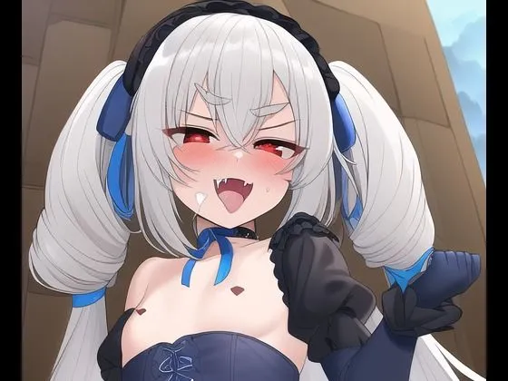 【銀髪ロリメスガキわからせ】メスガキエロCG集