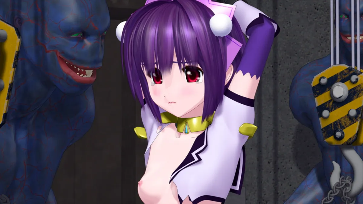 【ヒロピン3Dエロアニメ】囚われの魔法戦士 3DCG Animation