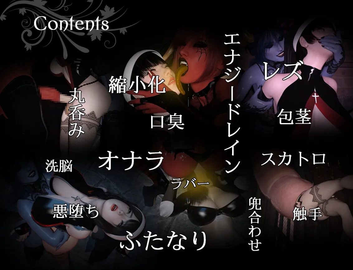 【サキュバス×シスター エロアドベンチャーゲーム】Resonance 《レゾナンス》