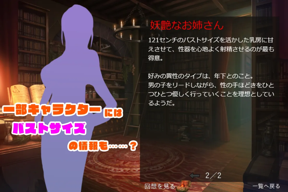 【おねショタ女性優位逆転なしエロノベルゲーム】ゆうわく・ファンタジー～即堕ち2コマの箱庭で～