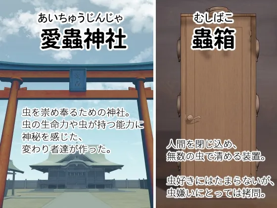 【JK虫姦】愛蟲神社の箱の中