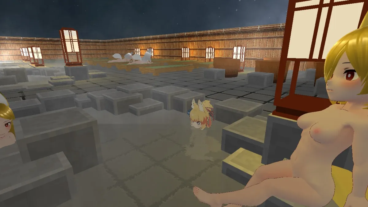 【のじゃロリ狐娘】ようこそ妖狐荘～ロリババアお狐様と温泉旅館を経営するシミュレーション×お風呂覗きゲーム～