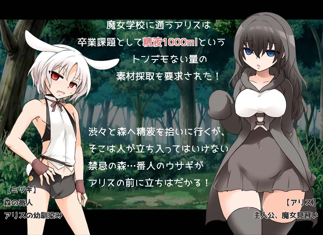 【魔女×ウサミミ少年 おねショタエロRPG】アリス・インアウトクラフト 【魔女×ウサミミ少年 おねショタエロRPG】アリス・インアウトクラフト