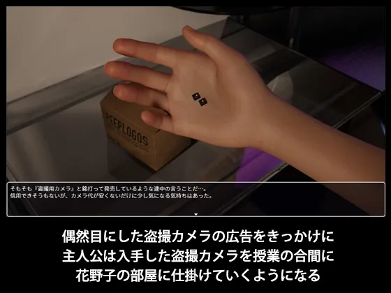 【JK盗撮エロシミュレーションゲーム】PEEP INTO KANOKO（ピープ・イントゥ・花野子）