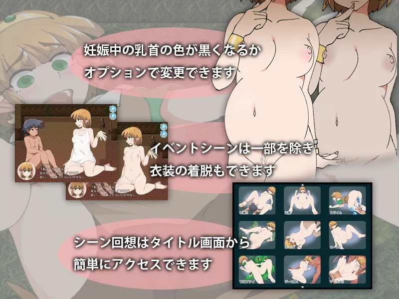 【無知エルフ女戦士エロRPG】シルフィの冒険