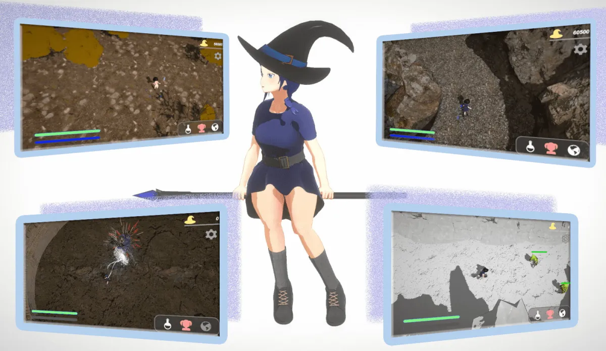 【魔法使い少女3Dエロアクションゲーム】CollapseWorld（コラプスワールド）