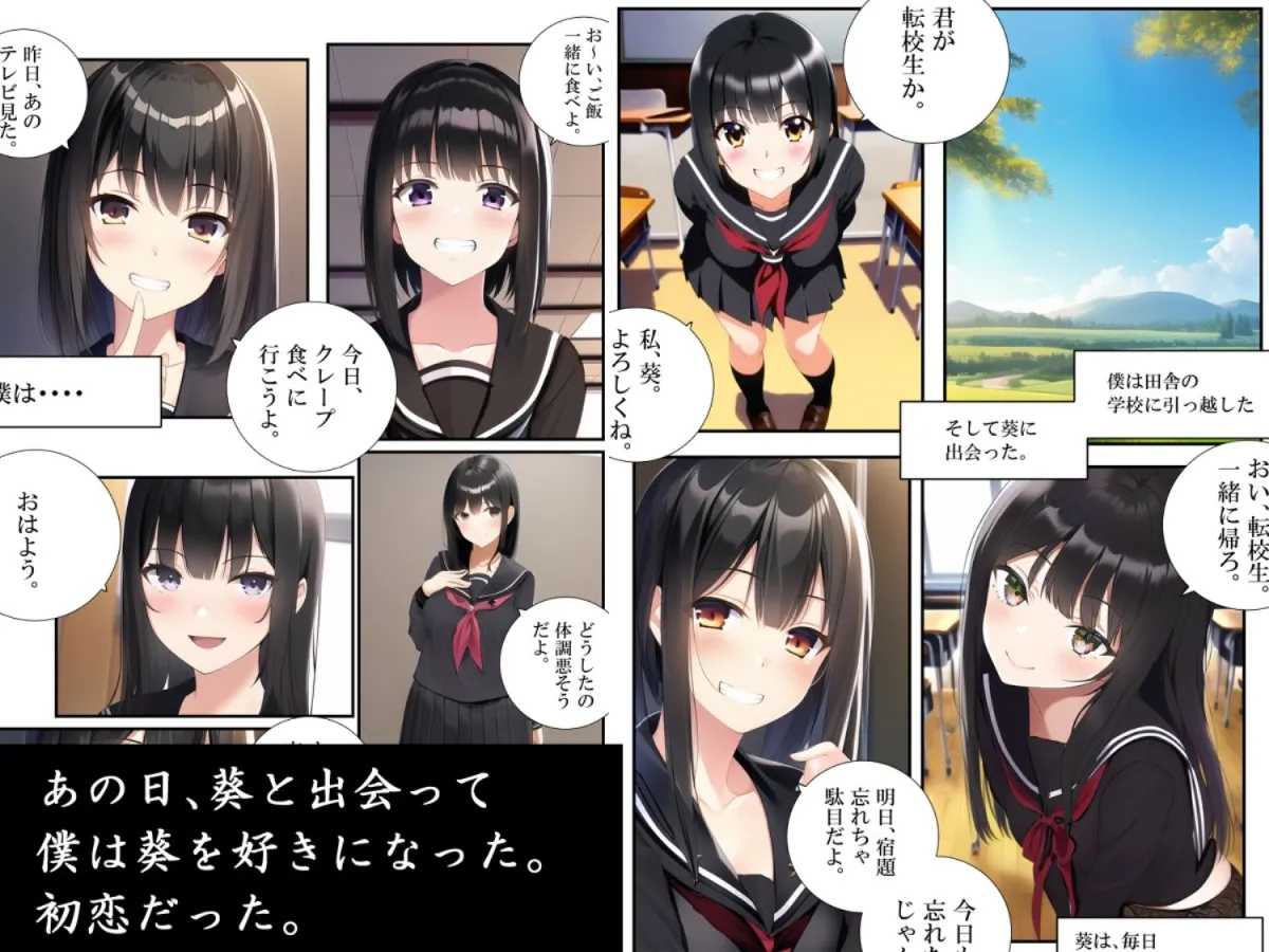 【初恋NTR】僕と葵の青春。彼女の暴かれた秘密。