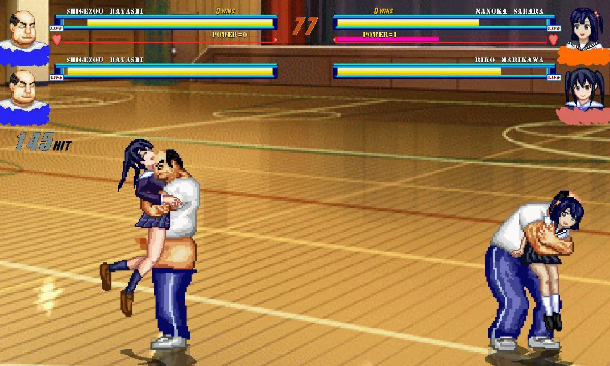 【変態教師×JK エロ格闘ゲーム】WOLF～エッチなアップデート型格闘ゲーム～ 追加キャラ「ナノカ」