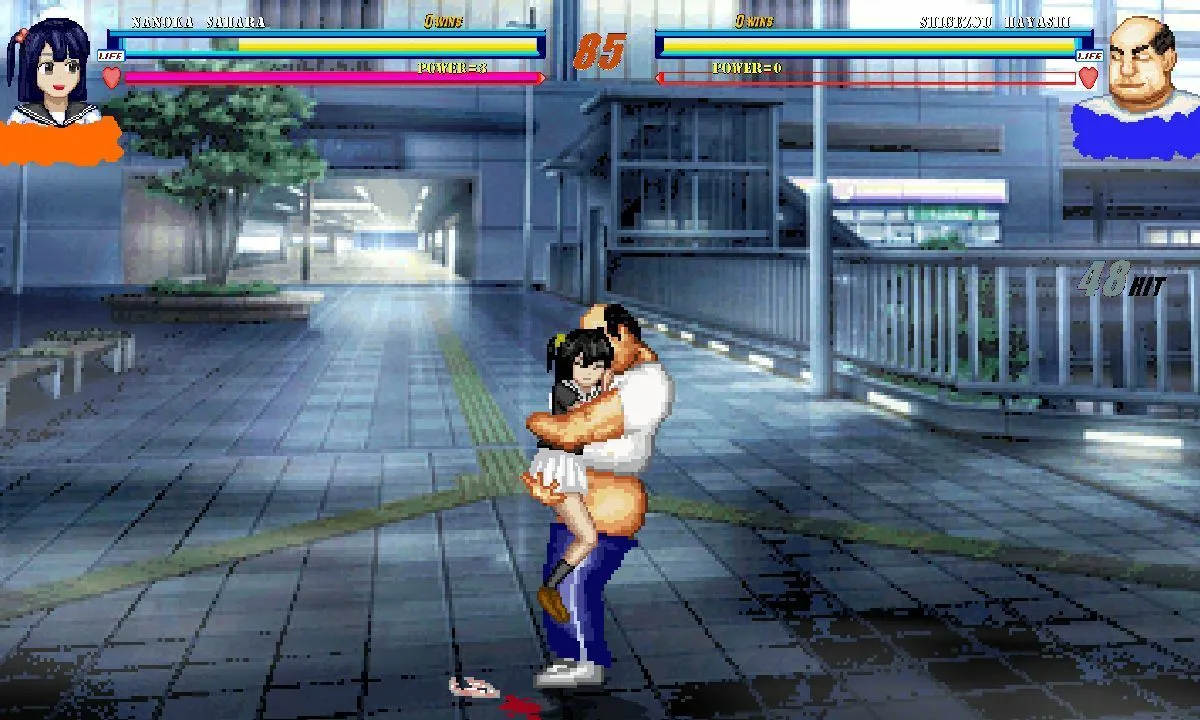 【変態教師×JK エロ格闘ゲーム】WOLF～エッチなアップデート型格闘ゲーム～ 追加キャラ「ナノカ」