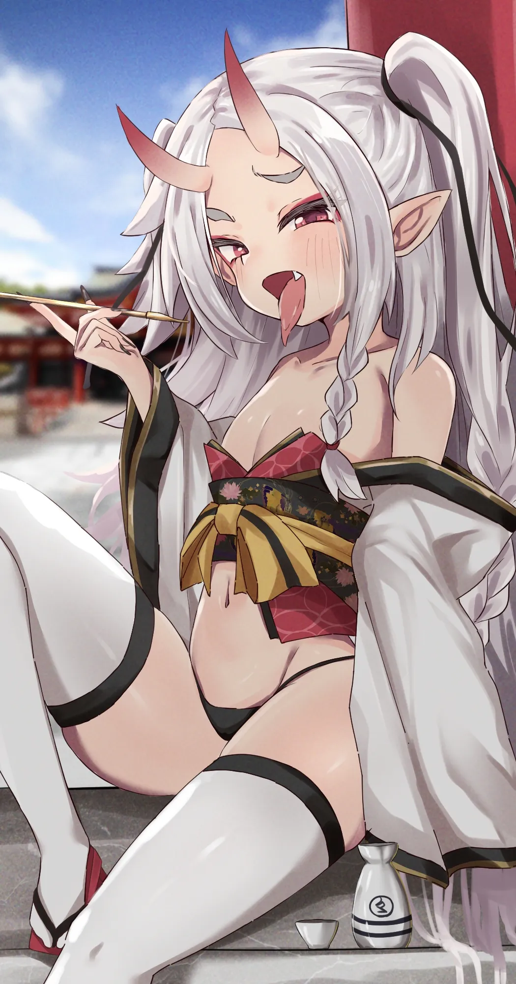 【ロリババ鬼娘】精気献上!鬼物語