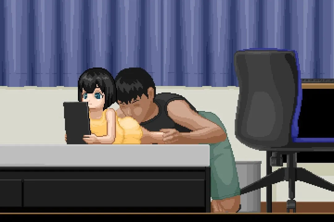 【父×JS娘 近親相姦ドット絵エロアニメ】シングルファーザーのワンルーム 【父×JS娘 近親相姦ドット絵エロアニメ】シングルファーザーのワンルーム