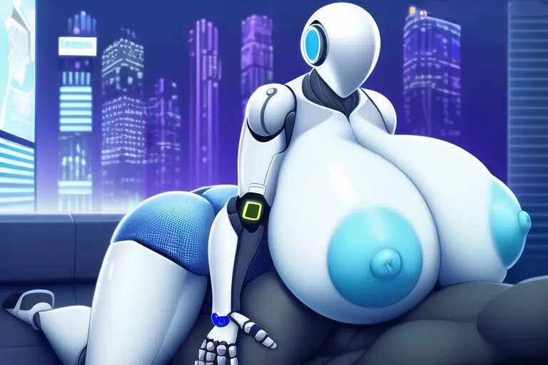 【女性型エロサイボーグ】サイバーパンクな世界でエロい身体のロボット達と…