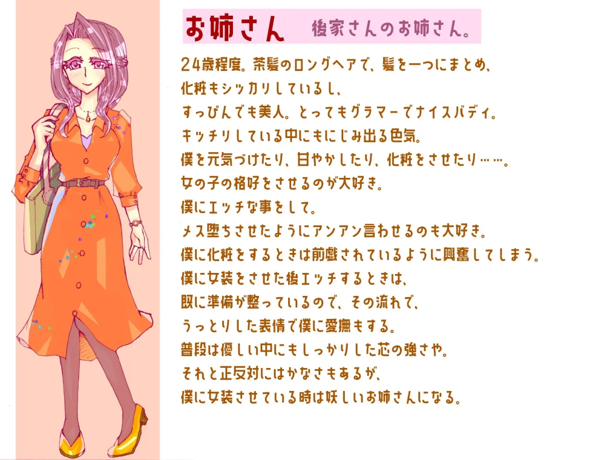 【桃木みぞれ＆奏音斗亜×おねショタ男の娘】カッコよくなりたいけどお姉さんに元気づけられて甘えたいっ