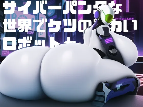 【女性型爆尻セクサロイド】サイバーパンクな世界でケツのデカいロボットと…