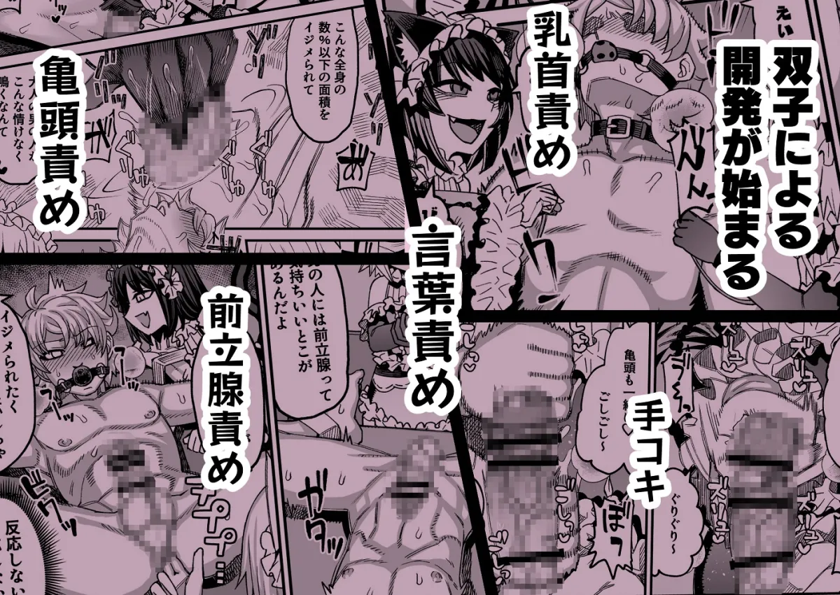 【双子人外ロリ】双子堕とし～アナタをマゾにしてあげる～【女性優位・男性受け・逆転なし】