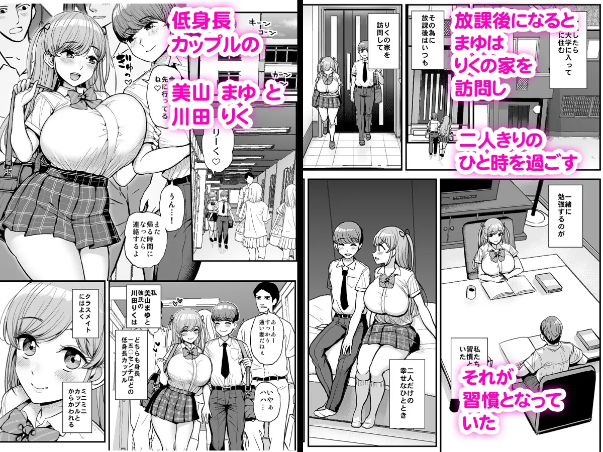 【JK彼女NTR】ミニマム彼女は親父の性奴隷 -家族旅行編-