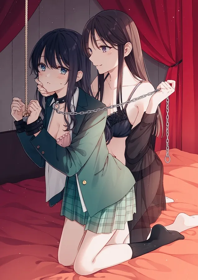 【CV:恋鈴桃歌/涼花みなせ】【TS百合】お姉様に服従する悦びを調教されたあなたは百合M奴隷【KU100】【イラスト:ただのゆきこ】 【CV:恋鈴桃歌/涼花みなせ】【TS百合】お姉様に服従する悦びを調教されたあなたは百合M奴隷【KU100】【イラスト:ただのゆきこ】