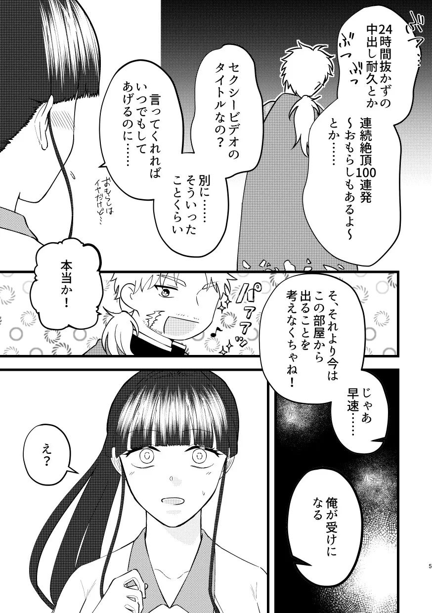 【逆アナル】アナルせっくすしないと出られない部屋