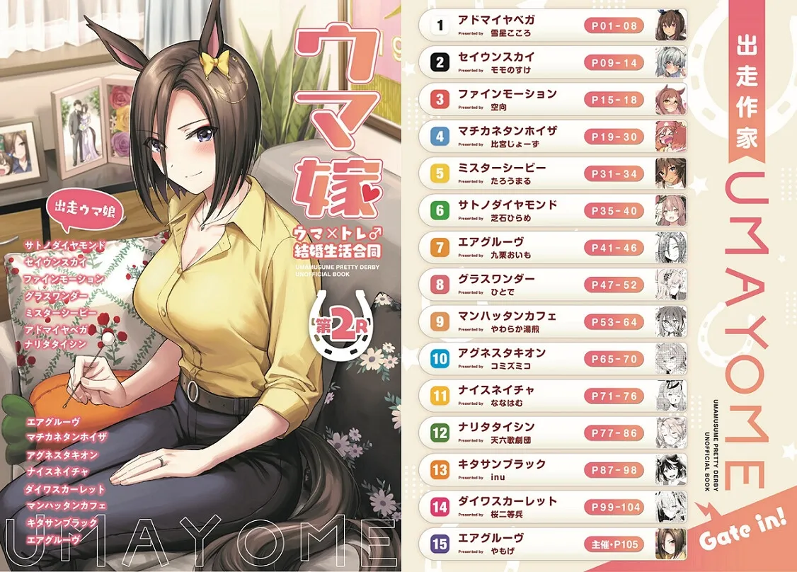 【ウマ娘】ウマ嫁 ウマ×トレ♂結婚生活合同 第2R