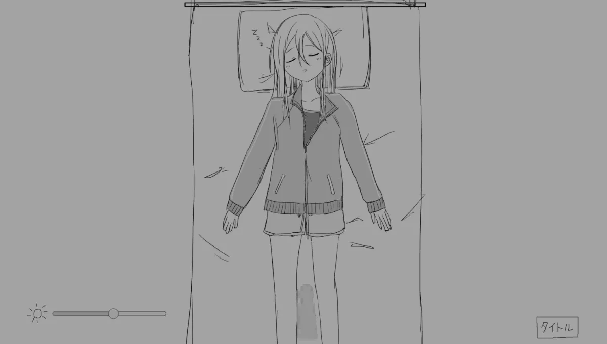 【JK睡眠姦おさわりエロSLG】睡眠姦シミュレーション