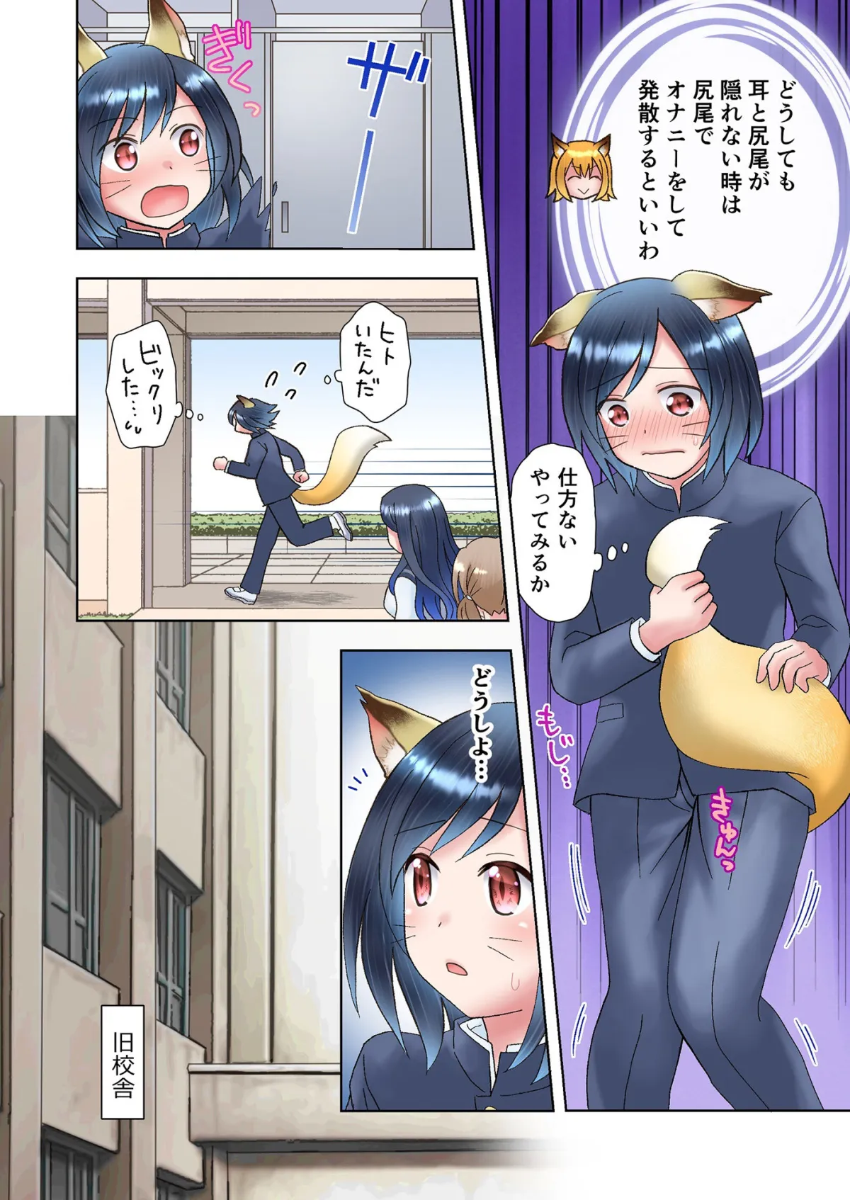 【男子高生女体化TSF】先輩の正体が妖狐だと知ってしまったら、眷属化されてしまった件