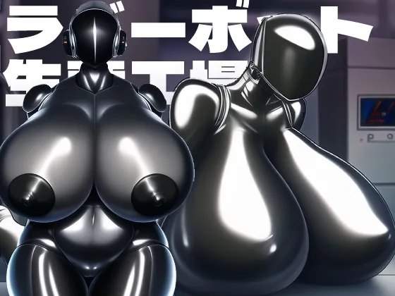 【女性型ラバーセクサロイド】ラバーボット生産工場