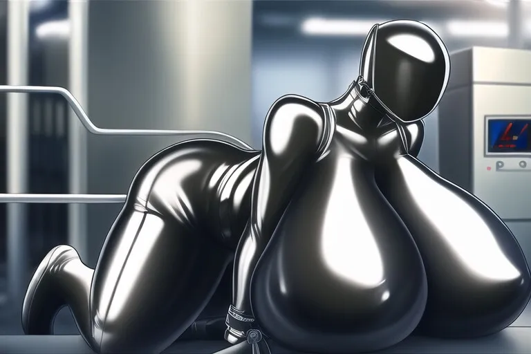 【女性型ラバーセクサロイド】ラバーボット生産工場