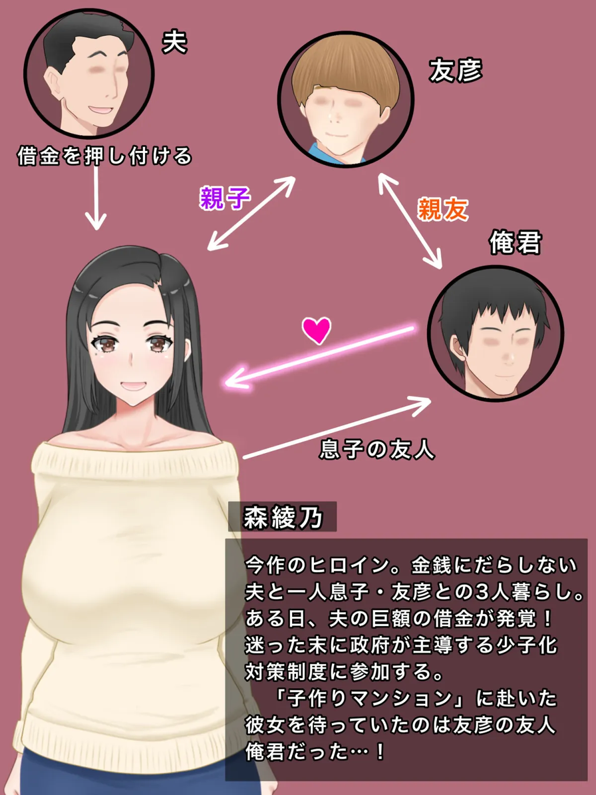 【人妻NTR】私、息子の友人と子作りすることになりました