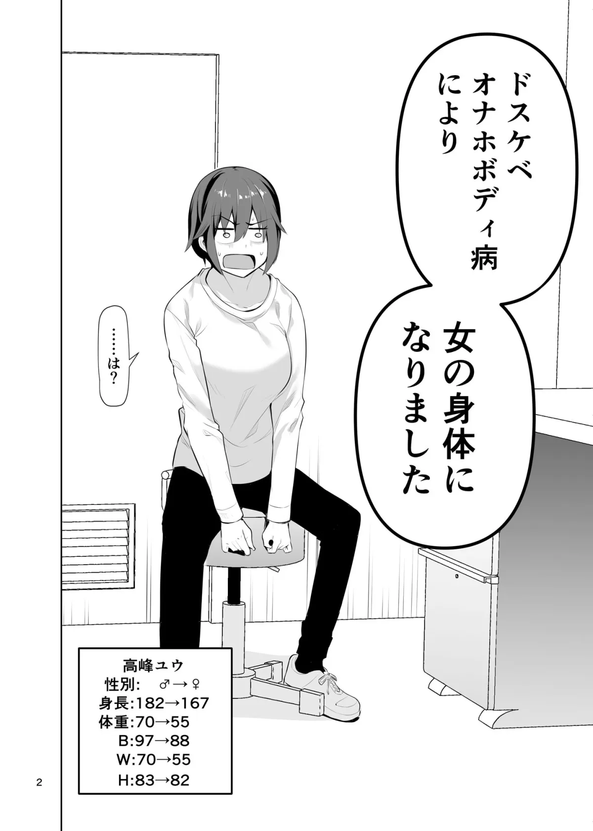 【男子高校生女体化TSF】ドスケベオナホボディ病になった俺が友人の性奴隷になるお話