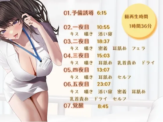 【CV:逢坂成美】あやしい看護師さんによる×××マゾ絶頂体験 〜被験者くんをクスリと催眠で快楽漬け〜 【CV:逢坂成美】あやしい看護師さんによる×××マゾ絶頂体験 〜被験者くんをクスリと催眠で快楽漬け〜