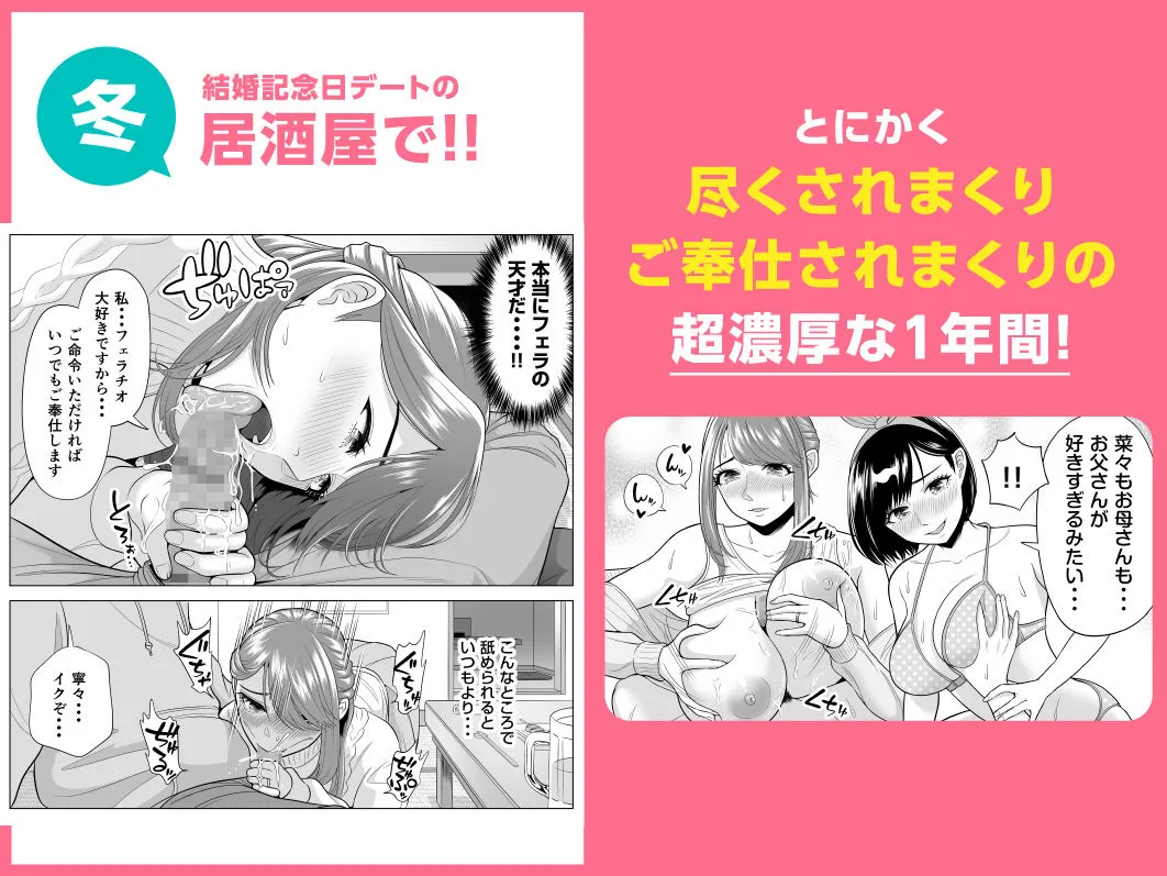 【母娘丼】妻と連れ子が同じ人(俺)を好きになるのは遺伝子的に当然!?その2 【母娘丼】妻と連れ子が同じ人(俺)を好きになるのは遺伝子的に当然!?その2